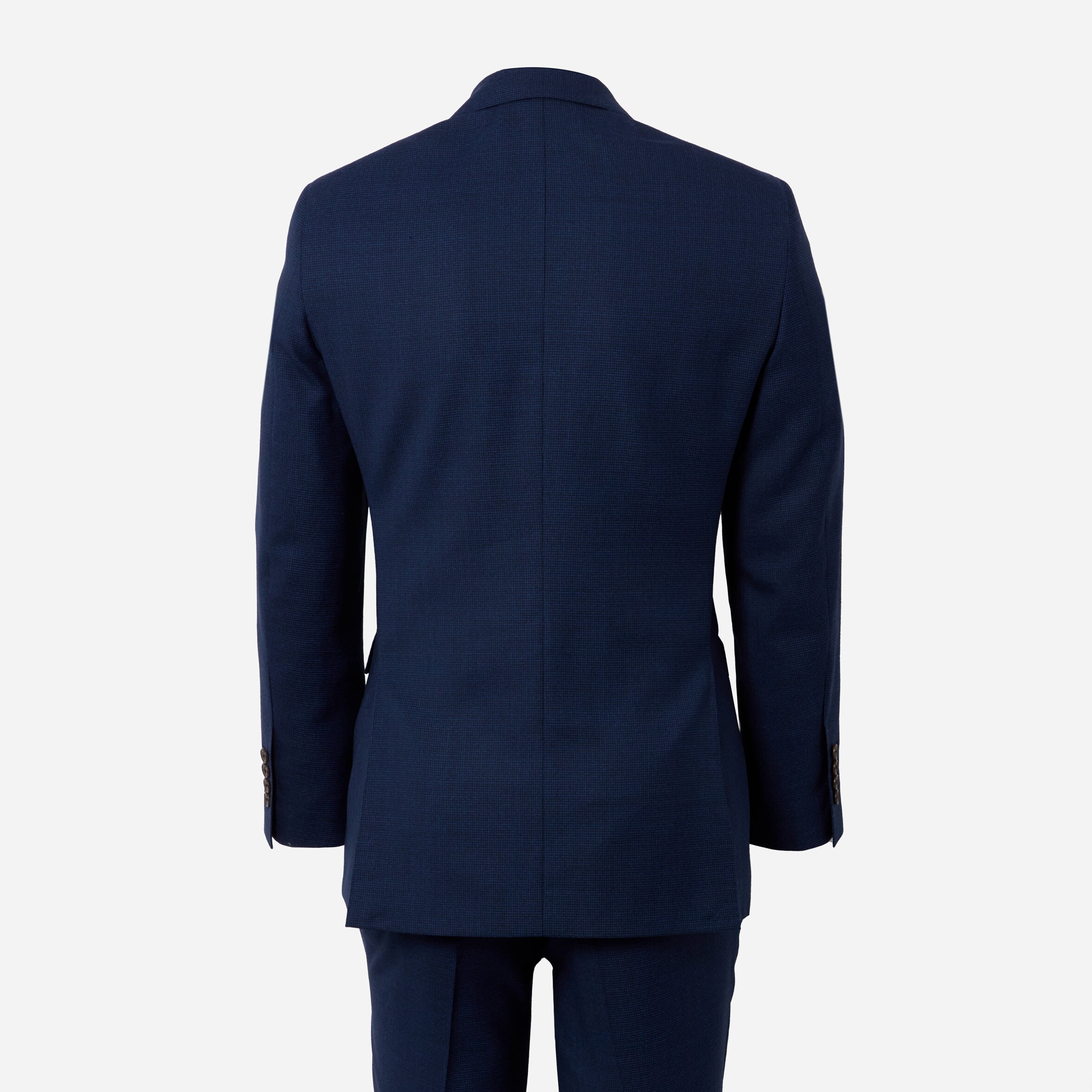 Irving Midnight Navy Houndstooth Suit | Alton Lane