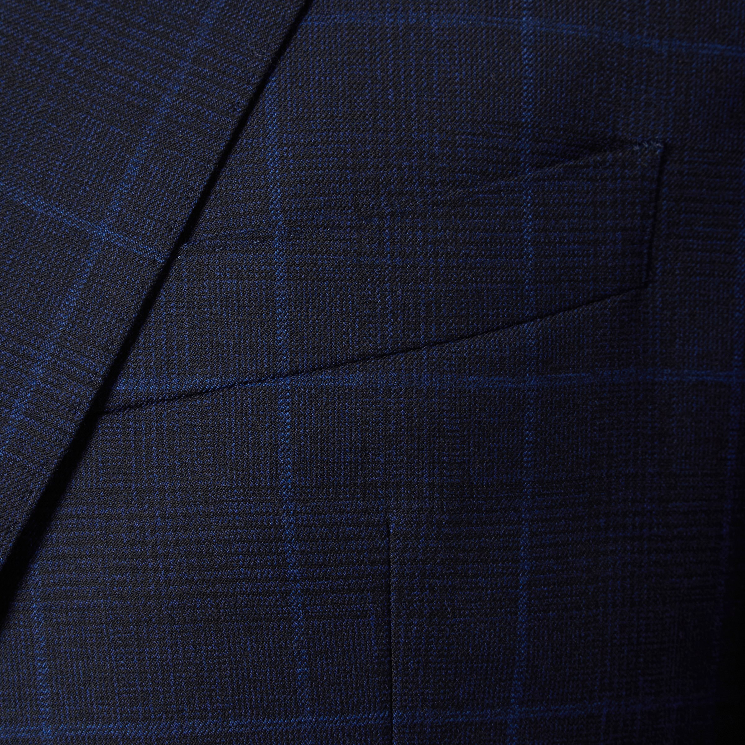 Irving Navy with Large Blue Windowpane Suit | Alton Lane