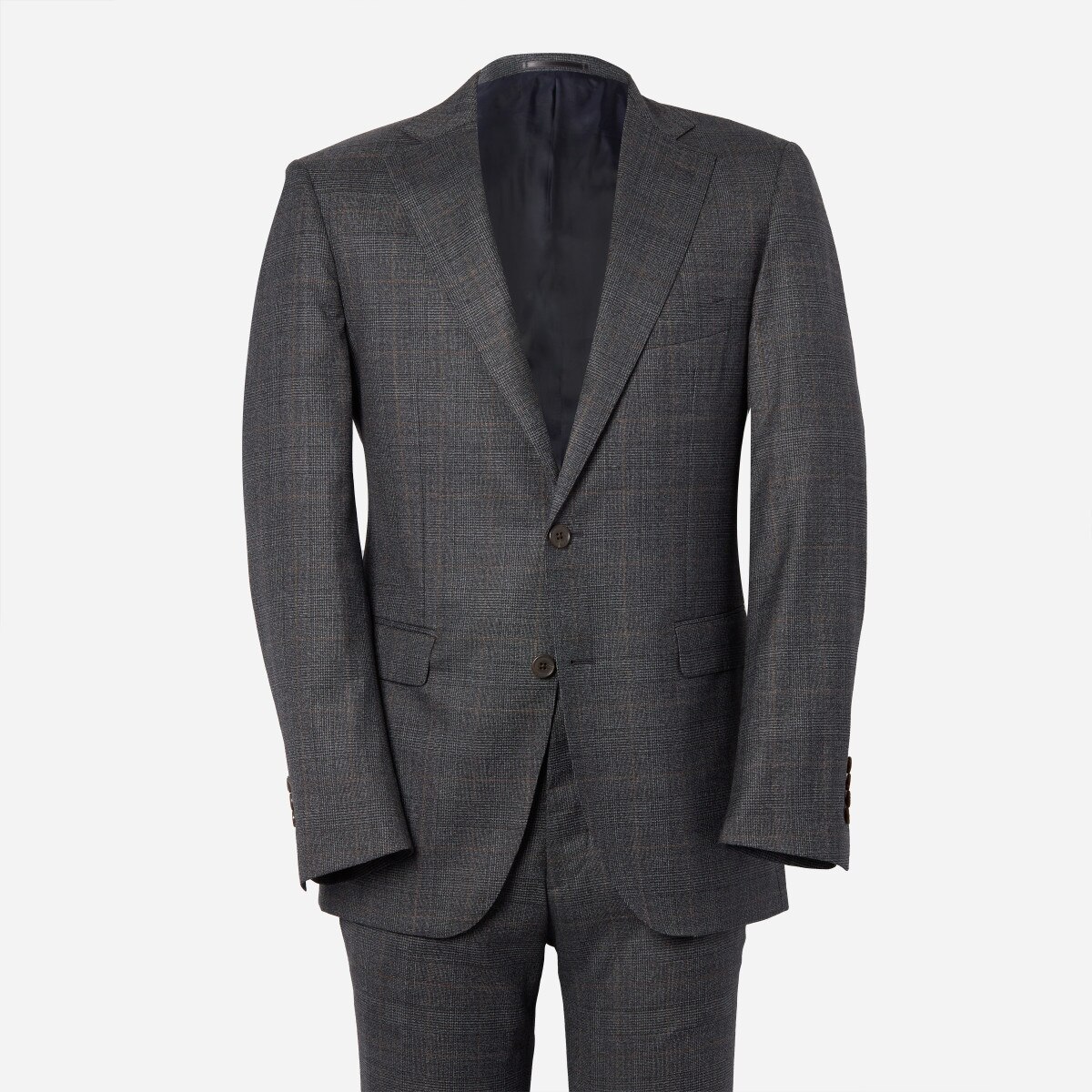 Irving Granite Plaid Suit | Alton Lane