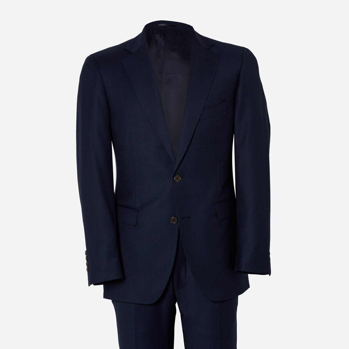 Madison Midnight Navy Birdseye Suit | Alton Lane