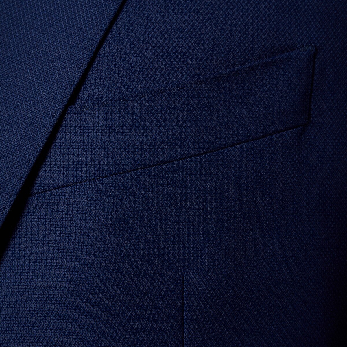 Madison Sapphire Blue Diamond Weave Suit | Alton Lane