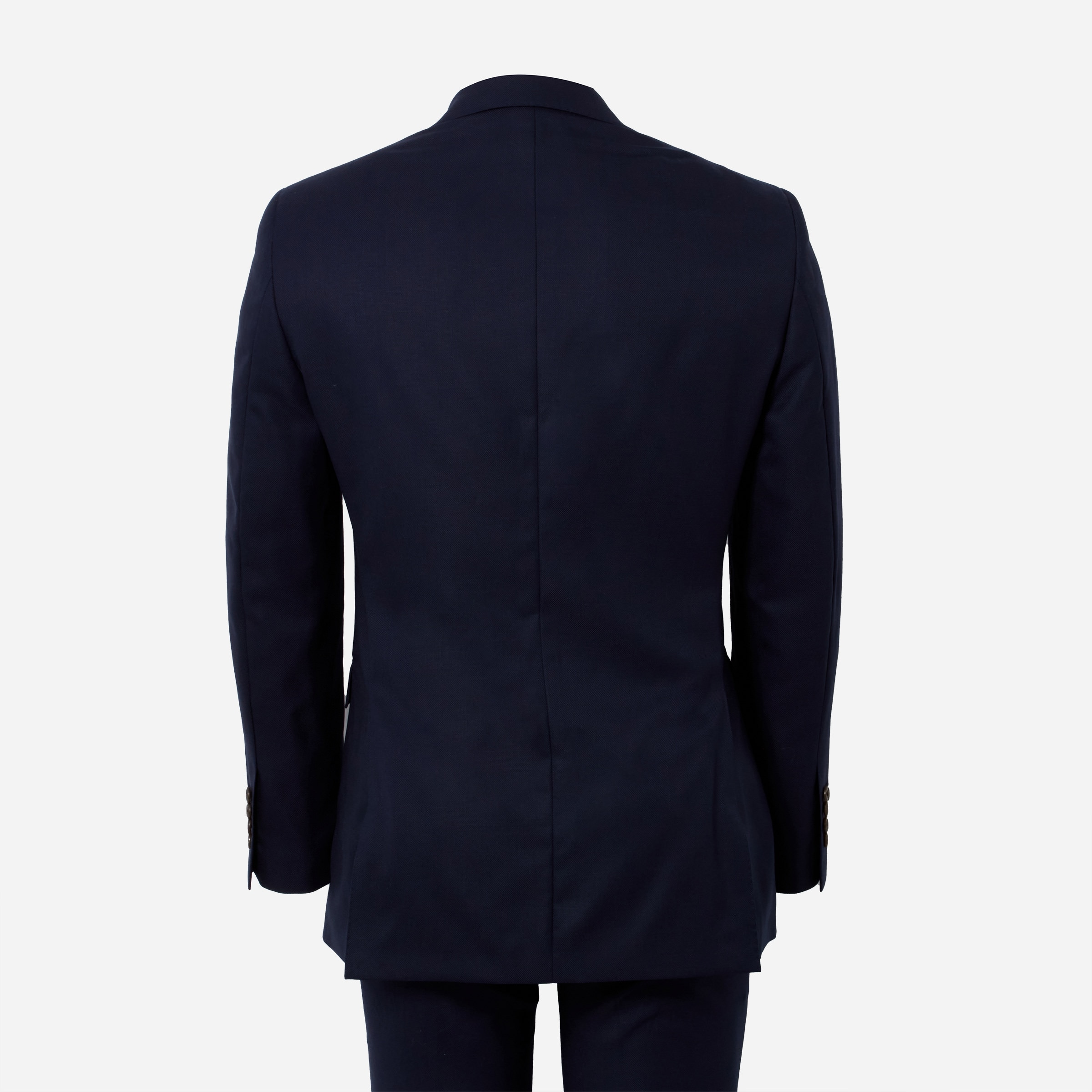 Madison Midnight Navy Diamond Weave Suit | Alton Lane