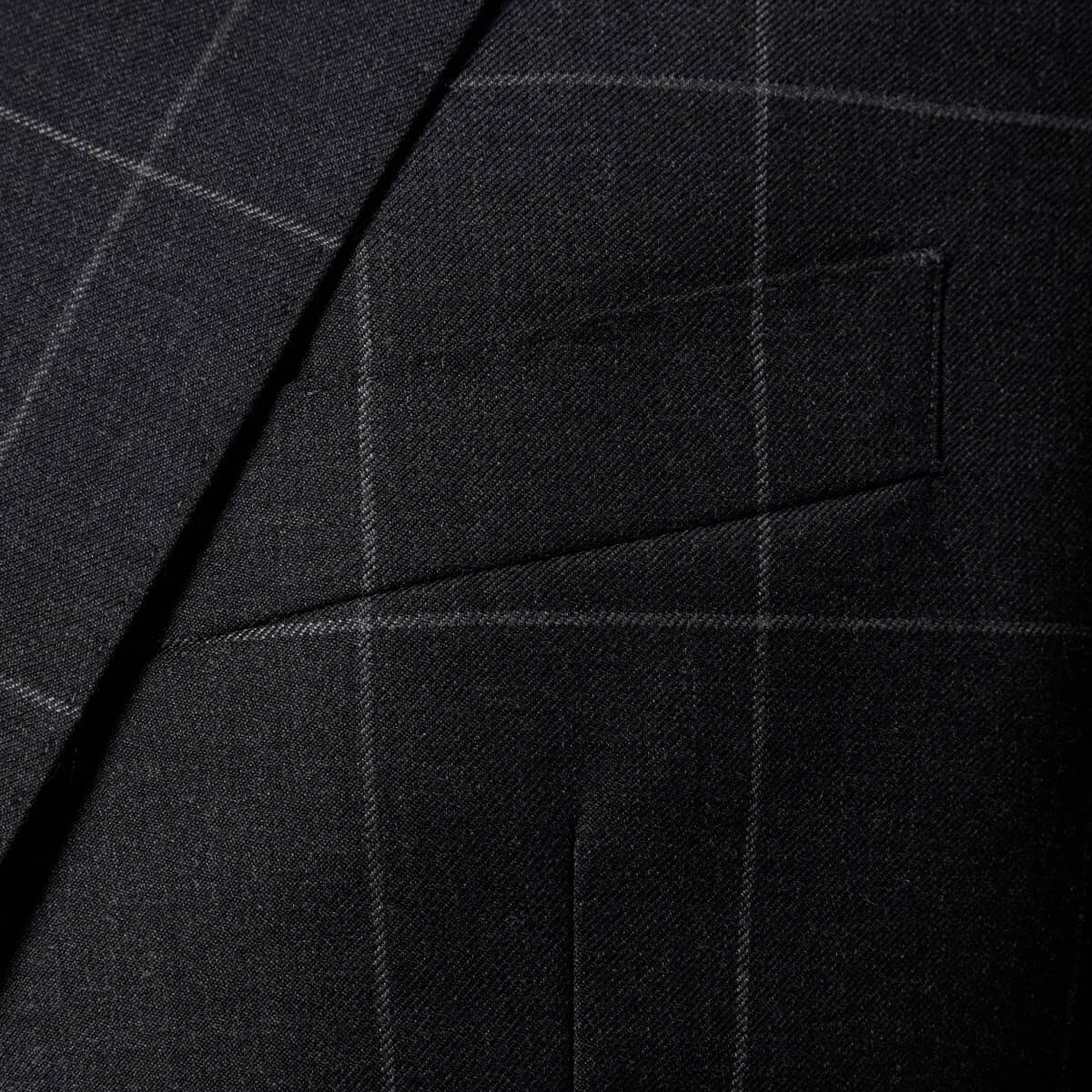 Gramercy VBC Charcoal Windowpane Suit | Alton Lane