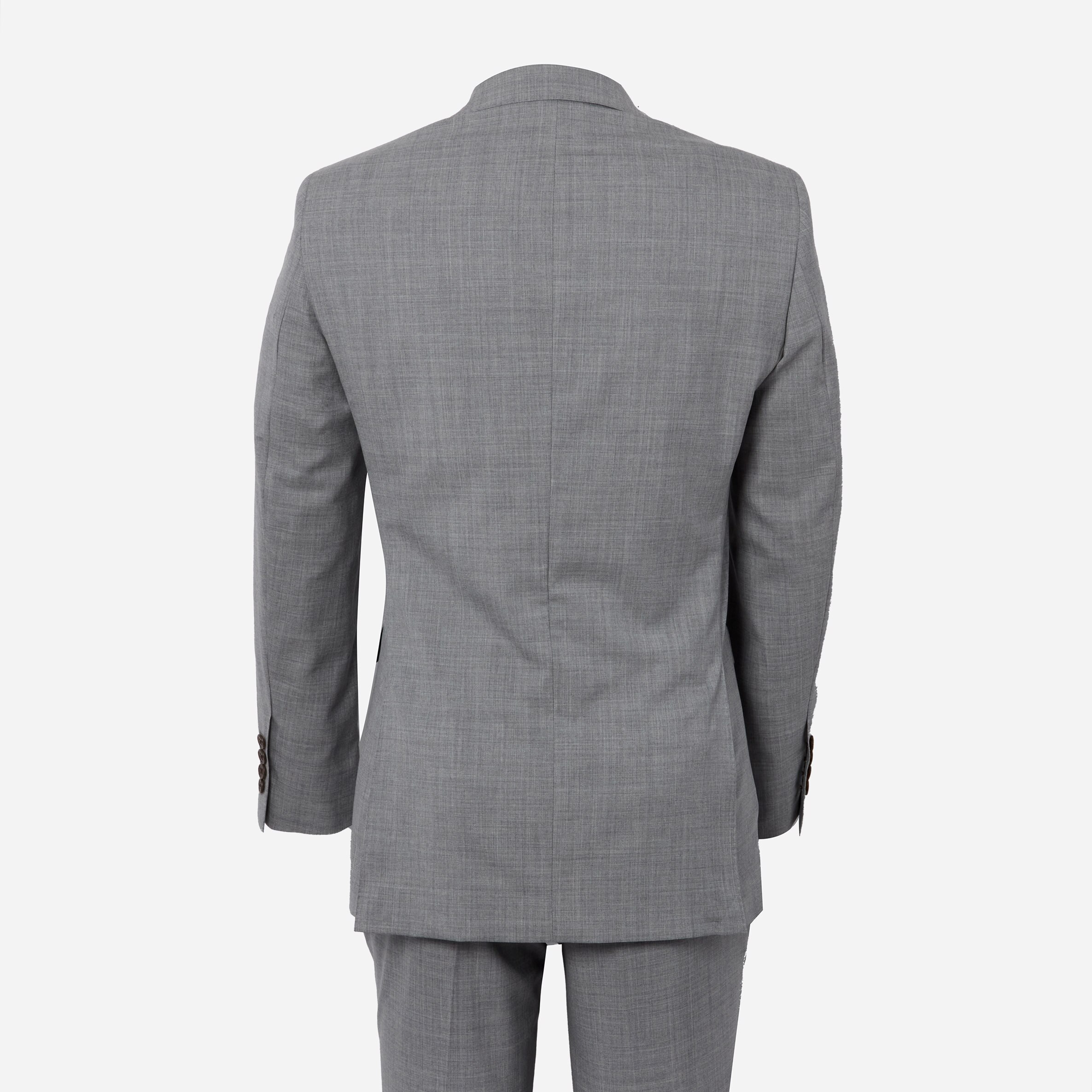 Gramercy VBC Light Grey Heathered Textured Weave Suit