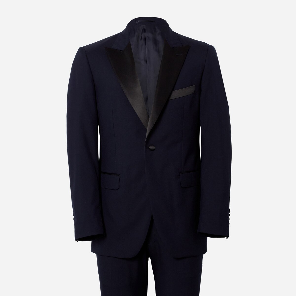 Gramercy VBC Midnight Textured Weave Tuxedo | Alton Lane