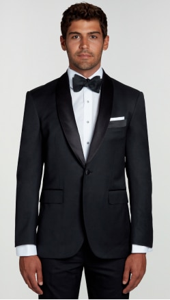 Black tuxedo